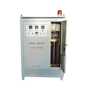 Fábrica de fabricación 45KVA regulador de voltaje de columna 380V a 0-600V transformador variable utilizado para laboratorio