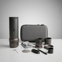 Machine à expresso portable chauffante automatique 58 mm, à piles, certifiée LFGB FDA pour le bureau - Vente en gros