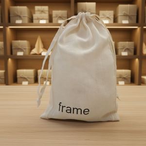 Bolsa de algodón ecológica para zapatos, con cordón, personalizada con logo impreso, para ropa, embalaje, regalos, bolsa antipolvo, ¡Gran oferta! - Product Image 1