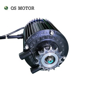 มอเตอร์ขับเคลื่อนกลางแบบไร้แปรงถ่าน EU QS 90 1000W 72V 55 กม./ชม. IP54 กันน้ำ ดีไซน์สายพาน 428 14T - Product Image 5