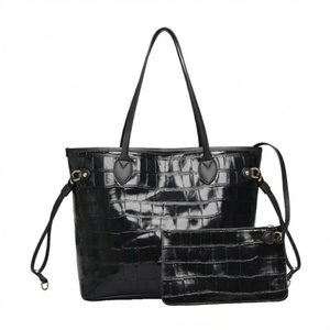 Conjunto de Bolsos de Negocios 2 en 1 de Gran Capacidad para Mujer con Bolsa Adicional y Patas Metálicas - Product Image 1