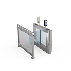 Outdoor Wasserdichtes Funktionstüren-Schwenk-Drehkreuz mit Smartcard für Supermärkte, Automatisches Öffnungs- und Zugangskontrollsystem - Product Image 1