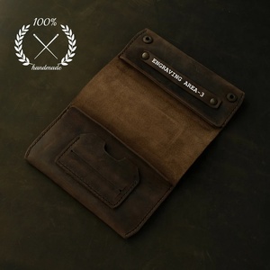 Borsa Porta Tabacco in Pelle Personalizzata, Sacchetto per Tabacco Fatto a Mano, Astucci per Tabacco Arrotolato - Product Image 6