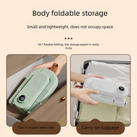 Séchoir à chaussures intelligent multifonctionnel portable avec plusieurs tensions, en plastique PP pliable, modèle à air chaud XH-602 27,5x8x18cm CN/GUA