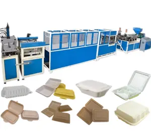 Fully Automatic High Speed Husk Starch Pulp Tableware Making Machine