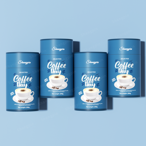 Tubo di carta per imballaggio biodegradabile per uso alimentare per 100% ermetico contenitore cilindrico per vasetto da tè tubo di carta per caffè in polvere - Product Image 1