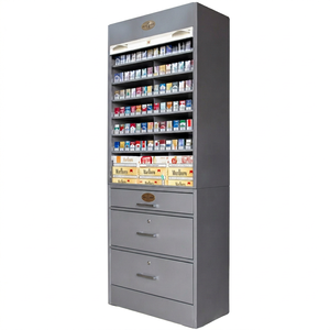 Soporte de exhibición de cigarrillos con empuje, estante de exhibición de cigarrillos, armarios para venta - Product Image 1