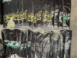 Camiseta para <span class=keywords><strong>Hombre</strong></span> He11, 100% Algodón, Estilo Vintage Lavado, Estampado <span class=keywords><strong>de</strong></span> Estrellas, Manga Corta, <span class=keywords><strong>Ropa</strong></span> <span class=keywords><strong>de</strong></span> Moda Urbana, Obtenga el Catálogo Completo, MOQ Bajo - Product Image 3