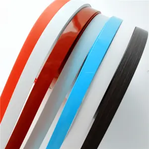 Nastro in plastica a forma di U 16mm profili in PVC nastro per modanatura per bordi nastro per bordi in PVC