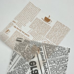 Papier imperméable et résistant à la graisse pour l'emballage des hamburgers, impression personnalisée - Product Image 4