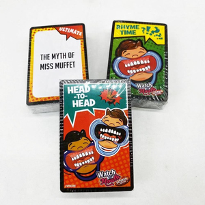 QY personnalisé imprimé en plastique famille jeu de société Durable Portable jeu de fête ensemble pour adultes enfants en gros - Product Image 4