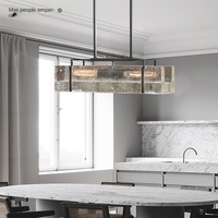 Lustre en verre cristal ajouré sculpté sur mesure pour hôtels, restaurants, bureaux d'accueil, éclairage LED