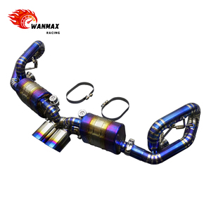 Sistema de Escape de Titanio 991, Sistema Completo Catback, Rendimiento de Carreras, Escape Ligero Mejorado - Product Image 4