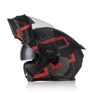 <span class=keywords><strong>Casque</strong></span> de moto modulaire à certification DOT, idéal pour les trajets courts et les déplacements quotidiens – Meilleure vente - Product Image 1