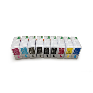 Cartouches <span class=keywords><strong>d</strong></span>'<span class=keywords><strong>encre</strong></span> rechargeables vides Colortime 80 ml avec puce pour imprimantes Epson SureColor SC P800 P808 SC-PX3V - Product Image 2