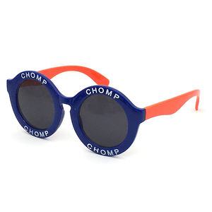 刻まれた手紙ラウンドフレームサングラスイーグルアイファッションラウンドサングラス女性セックス安いUV400サングラス - Product Image 3