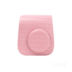 Nouvel arrivage de sac de protection Caiul à bandoulière en cuir PU avec motif de grain <span class=keywords><strong>Fujifilm</strong></span> Instax Mini 11 sac d'assistant photo sacs à main - Product Image 3