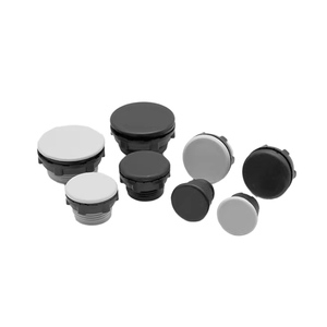 Jiaf vít 22mm lỗ cắm 16mm ABS nút Lỗ Đen Xám phích cắm 16mm/19mm/22mm/30mm không thấm nước - Product Image 5