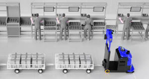Vehículo de transporte inteligente completamente eléctrico <span class=keywords><strong>AGV</strong></span> Cart Warehouse Robot - Product Image 6