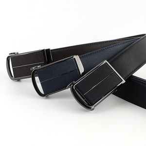 Gran oferta de fábrica, cinturón de cuero genuino con hebilla automática para hombres, adecuado para ropa informal de negocios, cinturón elegante y elegante para hombres - Product Image 5