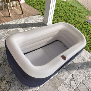 Chufang 2m PVC Gonflable Adulte Baignoire Portable Conception Utilisation Intérieure <span class=keywords><strong>Spa</strong></span> Baignoire Maison Salle De Bains Hôtel Séjour Baignoire Gonflable - Product Image 1