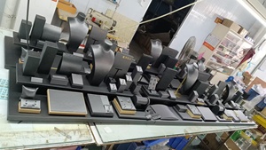 Ensemble de 5 pièces présentoir à bijoux en résine bijouterie boutique de détail femmes Bracelet boucle d'oreille fabricant présentoir à bijoux permanent - Product Image 4