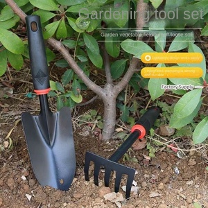 Công nghiệp cấp hướng dẫn sử dụng làm vườn hoa xẻng bốn mảnh thiết lập với nhỏ cào hoe planer - Product Image 2