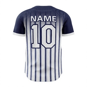 Maillot de sport pour homme à manches courtes, coupe ample, en polyester uni, avec impression par transfert thermique du nom de l'équipe personnalisé, respirant, séchage rapide, grandes tailles, fermeture boutonnée - Product Image 4