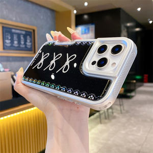 Funda Protectora <span class=keywords><strong>Anticaida</strong></span> Para Telefono Bow Frosted IMD Para iPhone 17 16 15 14 13 12 11 Pro Max Funda para teléfono - Product Image 3