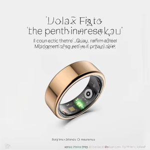 Jam pintar kesehatan, Android pelacak kebugaran detak jantung Monitor oksigen darah 5ATM tahan air baja Alarm jam pelacakan tidur IP68 - Product Image 5