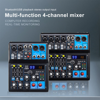 Console de mixage numérique professionnelle MGA 6 canaux avec Bluetooth, USB, mixeur audio stéréo, Mesa De Som