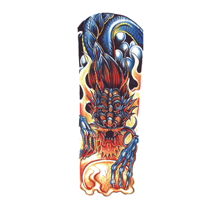 Tatouages minimalistes noirs et gris pour toute la manche, application facile pour un <span class=keywords><strong>tatouage</strong></span> artistique complet de la manche - Product Image 4