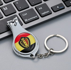 Sport-Event Beliebter Personalisierter Souvenir-Nagelknipser mit Länderflagge und Teamlogo-Aufdruck aus Edelstahl - Product Image 6