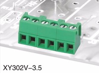 XINYA XY302 3.5mm 피치 PCB 스크류 터미널 블록 피닉스 대체품
