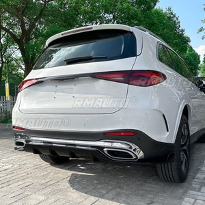 สำหรับ Mercedes Benz GLC-Class X254 GLC260 GLC300 2023+ ชุดแต่งกันชนหลัง ดิฟฟิวเซอร์ สปลิตเตอร์  ฝาครอบป้องกันกันชน - Product Image 3