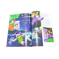 Cómic personalizado-Libro de cuentos colorido de tapa blanda con diseño personalizado