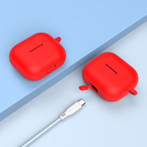 <span class=keywords><strong>เคส</strong></span>ใส่หูฟังสำหรับ Samsung <span class=keywords><strong>Galaxy</strong></span> <span class=keywords><strong>buds</strong></span> 3 Pro <span class=keywords><strong>เคส</strong></span>ปกป้องซิลิโคนแบบนิ่มป้องกันหูฟัง3พร้อมพวงกุญแจ - Product Image 5