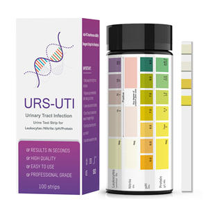 Bandelettes de <span class=keywords><strong>test</strong></span> d'<span class=keywords><strong>infection</strong></span> urinaire (ITU) 4 en 1, 100 bandelettes, <span class=keywords><strong>test</strong></span> d'ITU à domicile pour femmes, hommes, enfants, kit de <span class=keywords><strong>test</strong></span> d'<span class=keywords><strong>infection</strong></span> urinaire facile à utiliser - Product Image 2