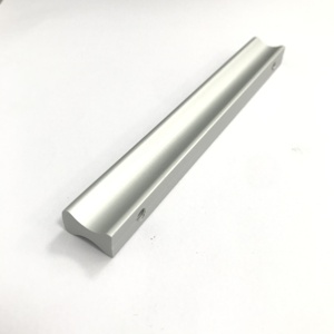 Perfil de alumínio anodizado prata fosca, para quarto, móveis, gaveta, alça - Product Image 4