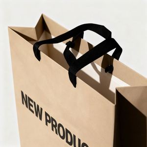 Custom Wholesale <b>Luxury</b> Handle Printing Shopping Clothing Brand Jewelry <b>Gift</b> Packaging Paper <b>Bags</b> with logo - Product Image 3
