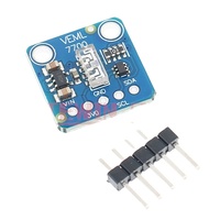 VEML7700 Modul Detektor Inframerah 120K Lux Papan Sensor Pengukur Cahaya 3.3V 5V Antarmuka I2C IIC