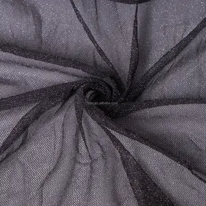 Modern stil 100% Polyester yüksek kalite tül rulo kumaş Bling Bling döşeme gelinlik