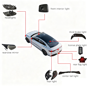 Pièces de rechange d'origine neuves pour BYD Seal 05 06 DM-i 2025, kit de carrosserie, accessoires pour autres voitures, pare-chocs, phares à LED, ensemble moteur - Product Image 1