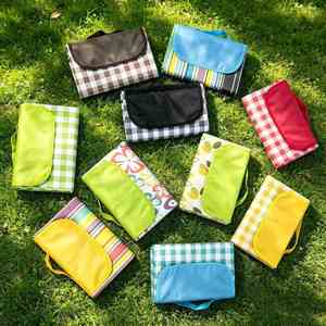 Custom Modern <b>Outdoor</b> Extra Large Sand Free Waterproof Portable Hiking Camping Picnic Blanket <b>Mat</b> - Product Image 1