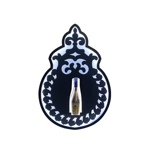 <b>Led</b> <b>Lighted</b> Gourd Shaped Wine Rack Seven Color Luminous For <b>Bar</b> KTV Party Display Stand - Product Image 1