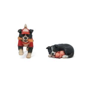 ตุ๊กตาลูกสุนัขสุดน่ารัก ของตกแต่ง DIY บอร์เดอร์คอลลี่ - เบสบอลและของเล่น - Product Image 5