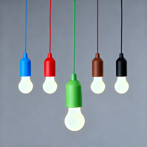 <span class=keywords><strong>Led</strong></span> pin kéo Bóng đèn ánh sáng không dây xách tay treo nightlight với Pull Switch cắm trại, ngoài trời, đảng trang trí, sử dụng khẩn cấp - Product Image 1