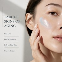 Serum Anti Penuaan Label Pribadi GHK-CU Copper Peptide Pengencang Anti Kerut Menghaluskan Garis Halus Serum Wajah