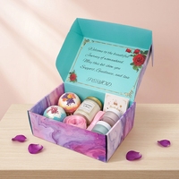 Boîtes cadeaux pliantes en carton ondulé écologiques personnalisées, avec finition mate et bords dorés, boîte en papier exquise pour envoi postal