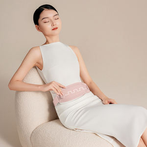 Sabuk Pijat Penghangat Pinggang dan Perut Portabel Tanpa Kabel, Bantalan Panas Menstruasi untuk Wanita, Pereda Nyeri Kram Haid - Product Image 3